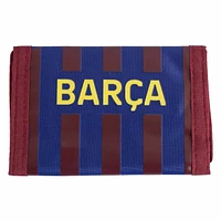 La Liga Wallet Nylon Stripe FC Barcelona