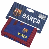 La Liga Wallet Nylon Stripe FC Barcelona