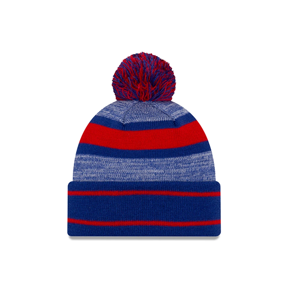 NFL Knit Hat Pom Cuff Bills