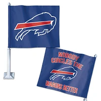 NFL Car Flag 11x15 Slogan Bills