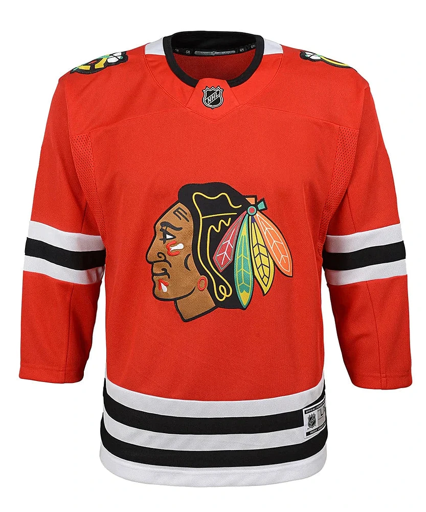 NHL Kids Blank Premier Jersey Home (2019-Present) Blackhawks