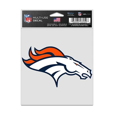 NFL Multi Use Decal 3.75x5 Logo Broncos