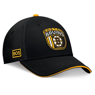 NHL Hat Authentic Structured Stretch Draft 2024 Bruins