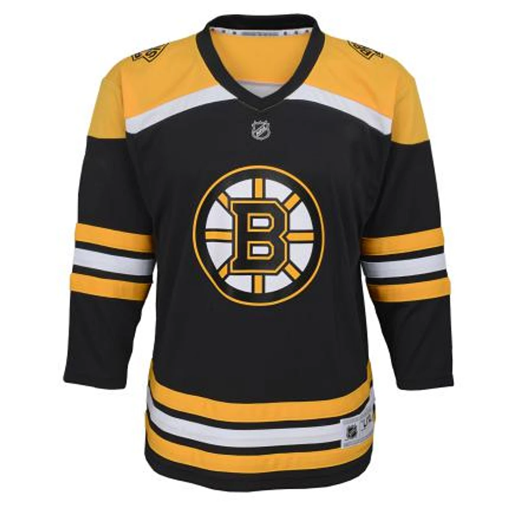 NHL Youth Blank Replica Jersey Home Bruins