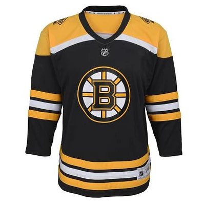 NHL Youth Blank Replica Jersey Home Bruins