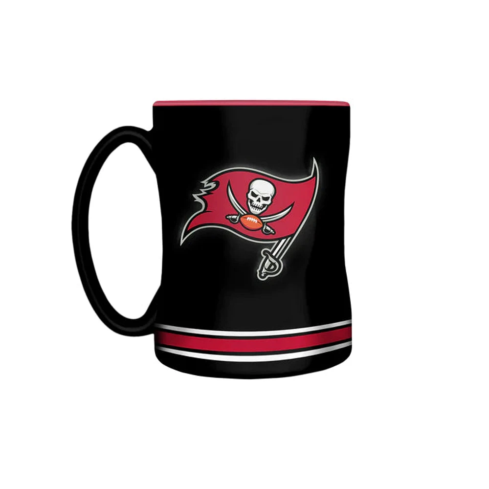 NFL Coffee Mug Sculpted Relief Buccaneers