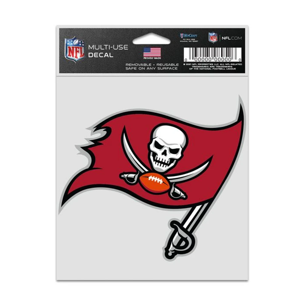 NFL Multi Use Decal 3.75x5 Logo Buccaneers