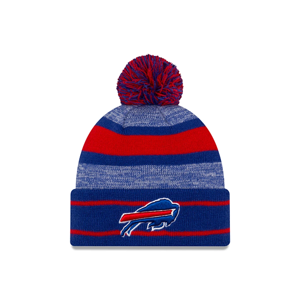 NFL Knit Hat Pom Cuff Bills