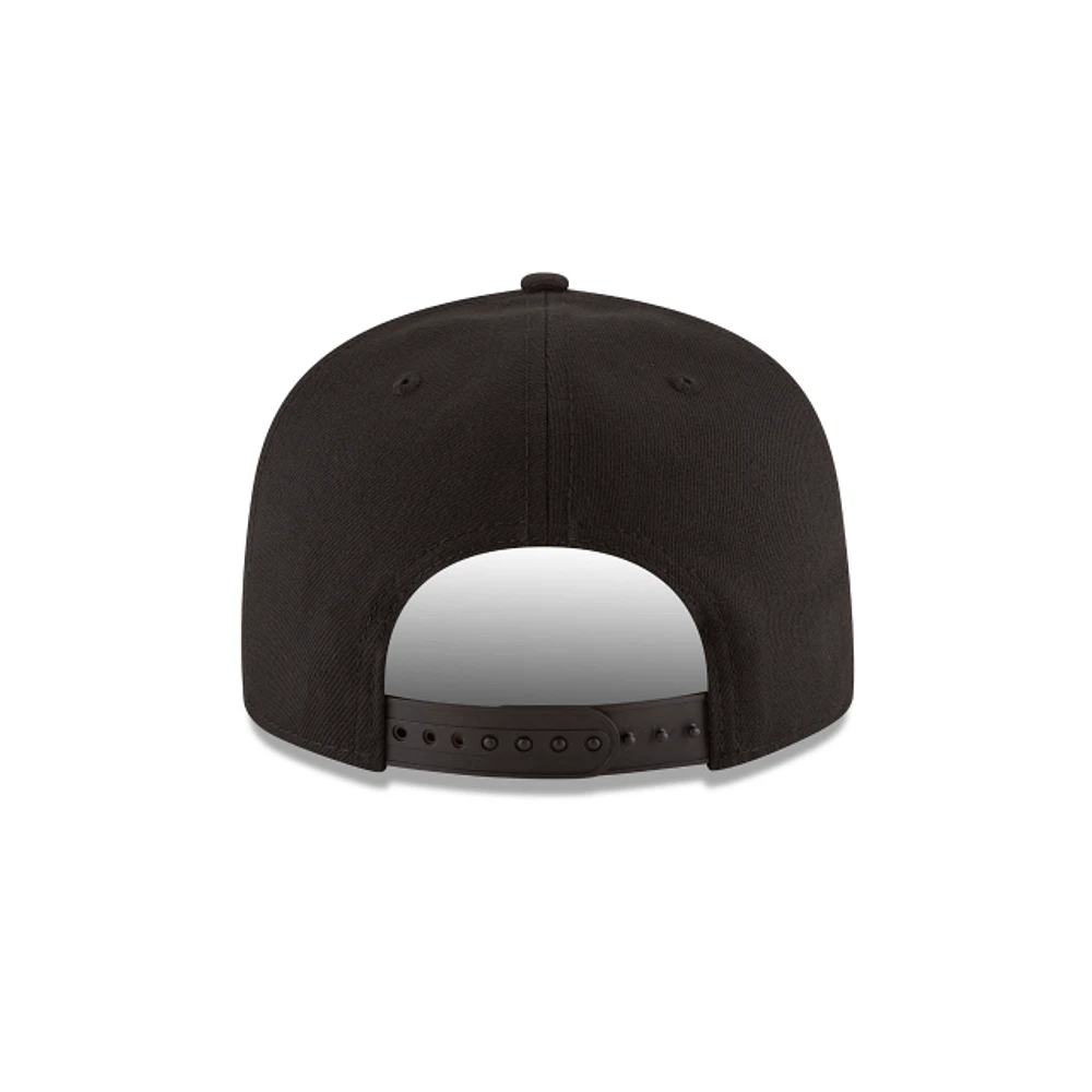 NBA Hat 950 Basic Snapback Black and White Bulls