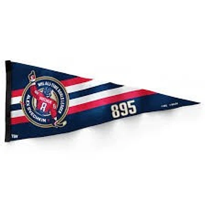 NHL Felt Collector Pennant NHL All-Time Leading Goal Scorer 12" x 30" Alexander Ovechkin  Capitals