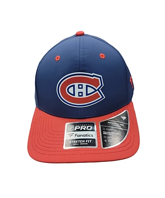 NHL Hat Structured Stretch Authentic Pro Rink Two Tone 2023 Canadiens