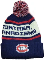 NHL Knit Hat Pillow Line Canadiens (Navy)