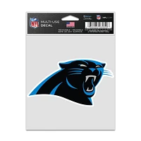 NFL Multi Use Decal 3.75x5 Logo Panthers