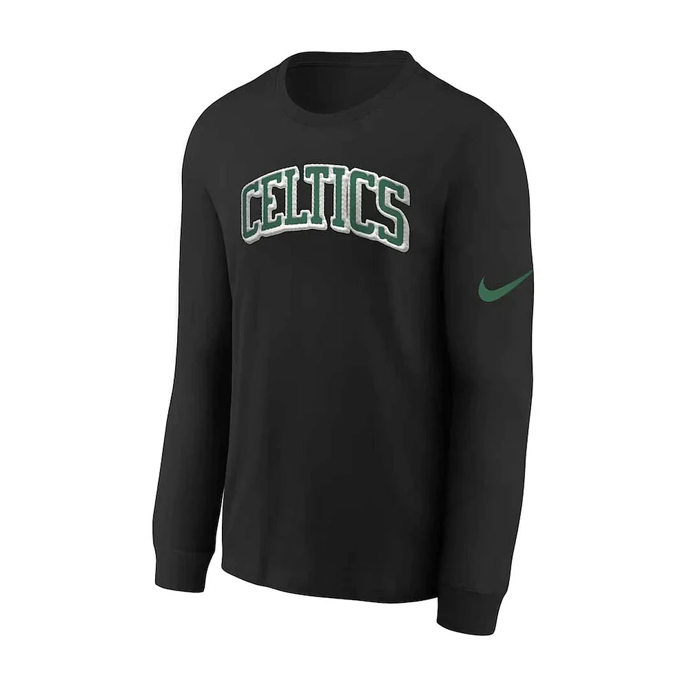 NBA Youth Long Sleeve Shirt Courtside Celtics