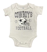 NFL 3pc Onesie Set Born to Be Creeper Cowboys