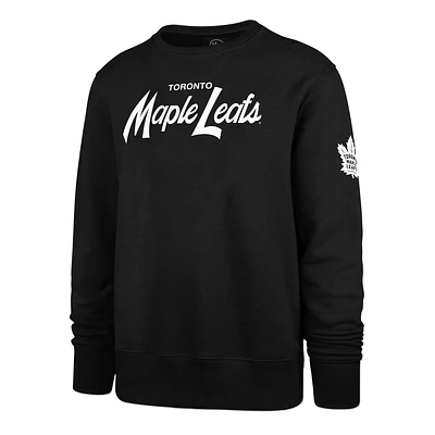 NHL Crew Neck Fleece Attitude Maple Leafs