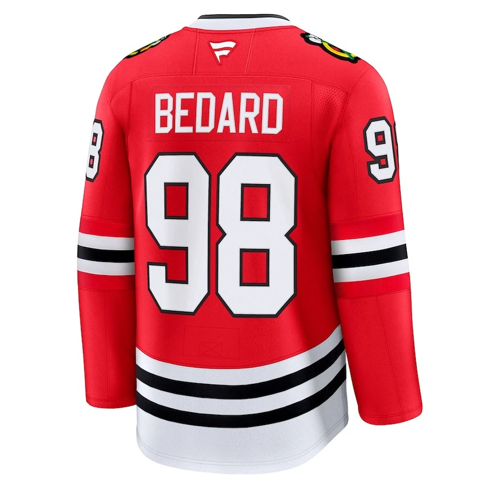 NHL Player Premium Jersey Home Connor Bedard Blackhawks