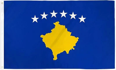 Country State Flag 3x5 Kosovo