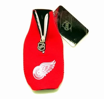 NHL Neoprene Bottle Cooler Logo Red Wings