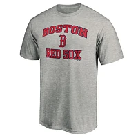 MLB T-Shirt Heart & Soul Heather Grey Red Sox