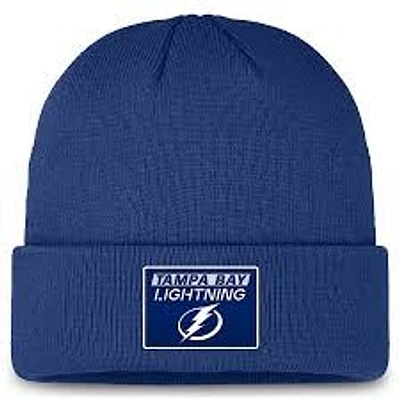 NHL Knit Hat Authentic Pro Prime Cuffed Beanie 2024 Lightning