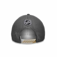 NHL Hat Structured Adjustable Trucker Authentic Pro Home Ice 2022 Golden Knights