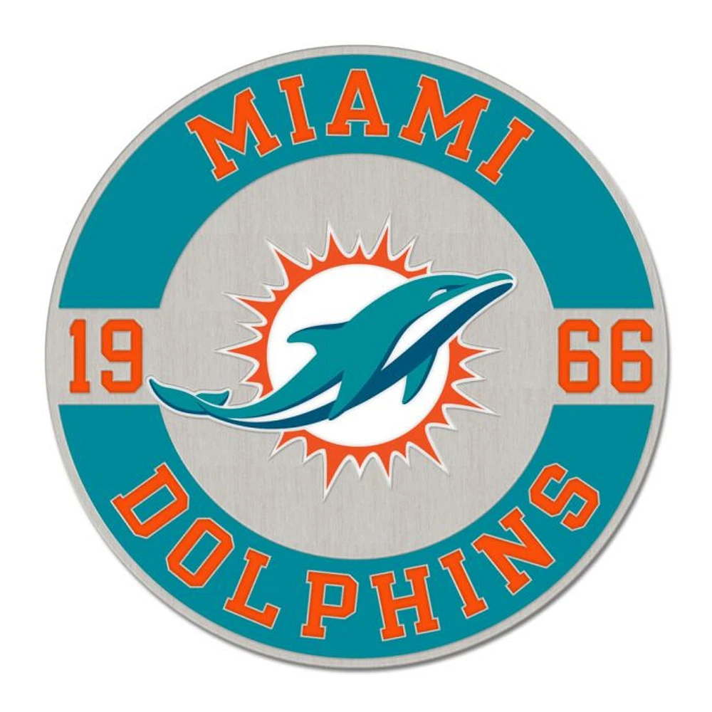 NFL Lapel Pin Circle Established Dolphins