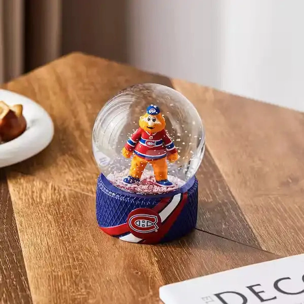 NHL Glass Tabletop Water Globe Canadiens