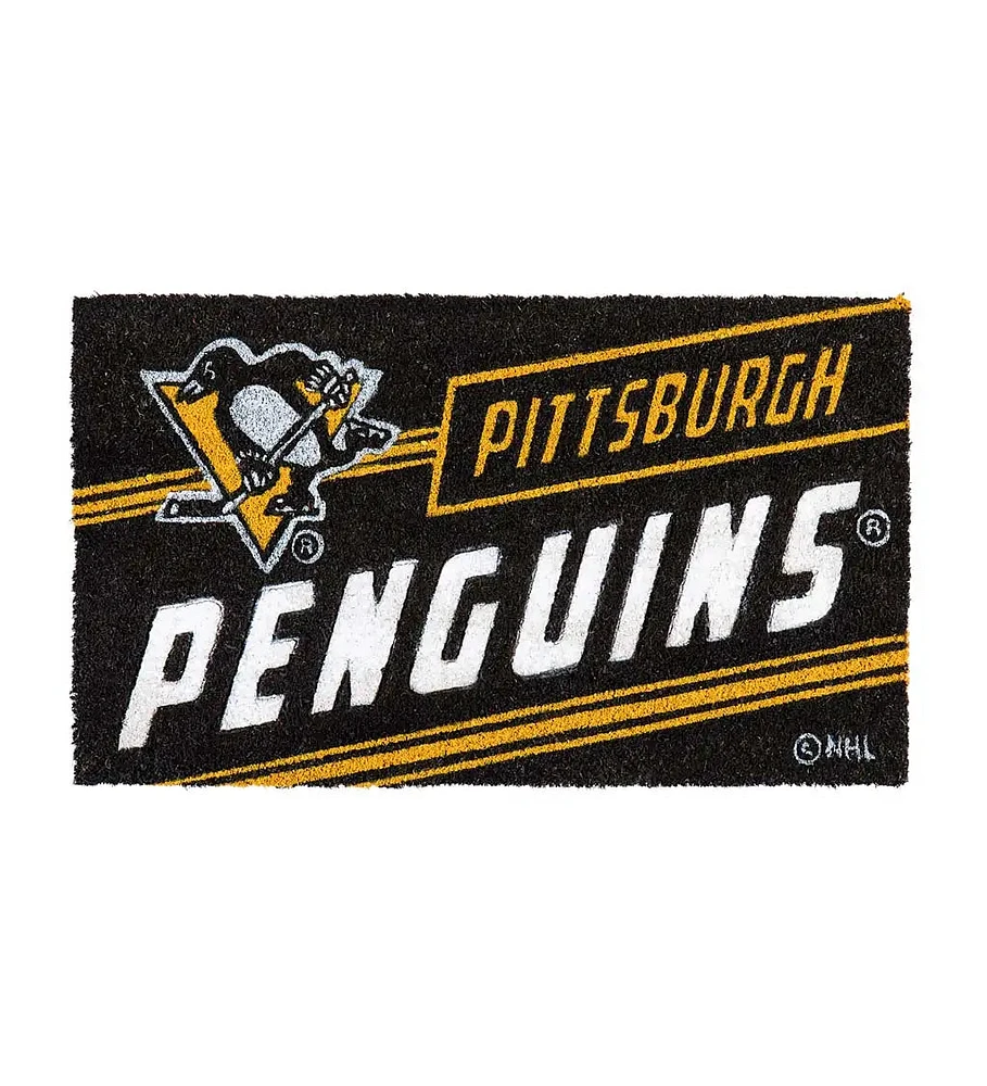 NHL Coir Punch Mat Penguins