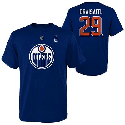 NHL Youth Player T-Shirt Leon Draisaitl Oilers