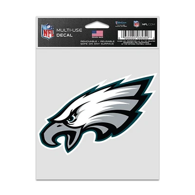 NFL Multi Use Decal 3.75x5 Logo Eagles