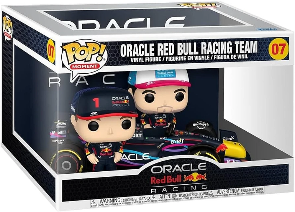 Formula One Pop! Figure Oracle Red Bull Racing Team Max Verstappen and Sergio Perez #07