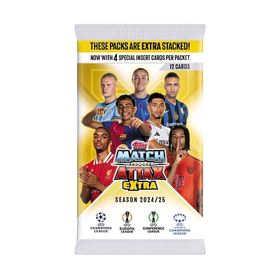 Topps Match Attax EXTRA Champions League Trading Cards 2024-25 (Single Pack)