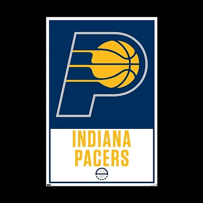 NBA Wall Poster Logo Pacers