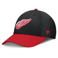 NHL Hat Structured Stretch Authentic Pro Rink Flex Two Tone 2024 Red Wings