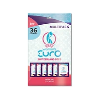 Topps Official Stickers Women's Euro Cup Switzerland 2025 UEFA Multipack