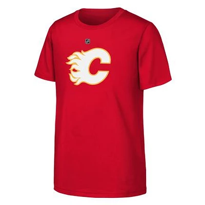 NHL Youth T-Shirt Primary Logo Flames