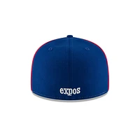 MLB Hat 5950 Cooperstown 1982 All Star Game Expos (Beige & Royal Blue)