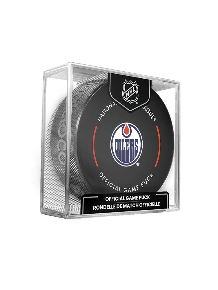 NHL Game Puck 2024-25 Oilers