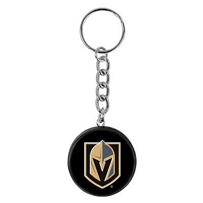 NHL Keychain Puck Golden Knights