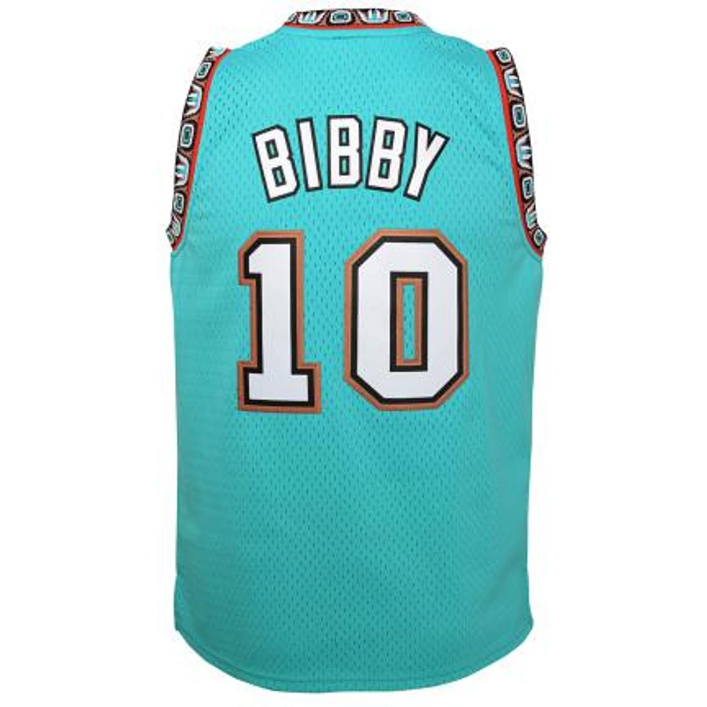 NBA Youth Hardwood Classics Player 1998-99 Swingman Jersey Mike Bibby Grizzlies (Teal)