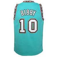 NBA Youth Hardwood Classics Player 1998-99 Swingman Jersey Mike Bibby Grizzlies (Teal)