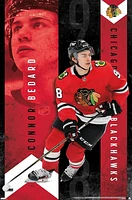 NHL Player Wall Poster Connor Bedard Blackhawks