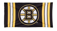 NHL Striped Vertical Jumbo Banner Flag 118" x 62" Bruins