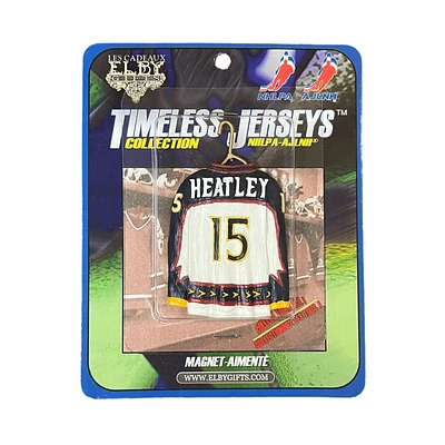 NHL Vintage Player Ceramic Magnet Dany Heatley Thrashers