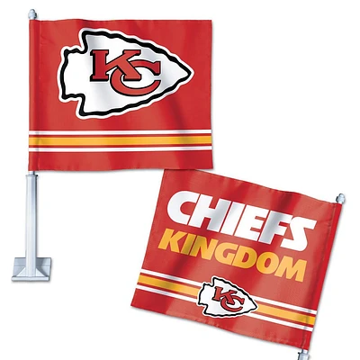 NFL Car Flag 11x15 Slogan Chiefs