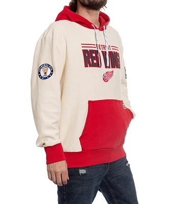 NHL Hoodie French Terry Original 6 Red Wings