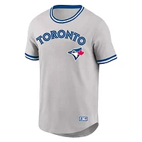 MLB Mesh T-Shirt Cooperstown Curveball Road Blue Jays