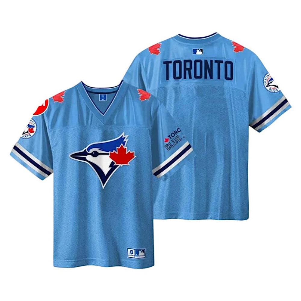 MLB Fashion Football Jersey Blue Jays