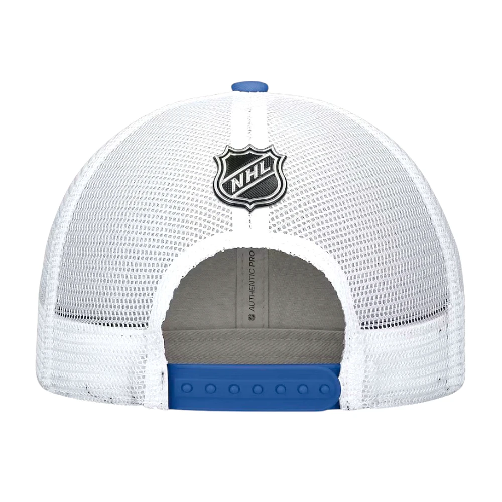 NHL Hat Structured Adjustable Trucker Authentic Pro Rink Side 6 2025 Avalanche